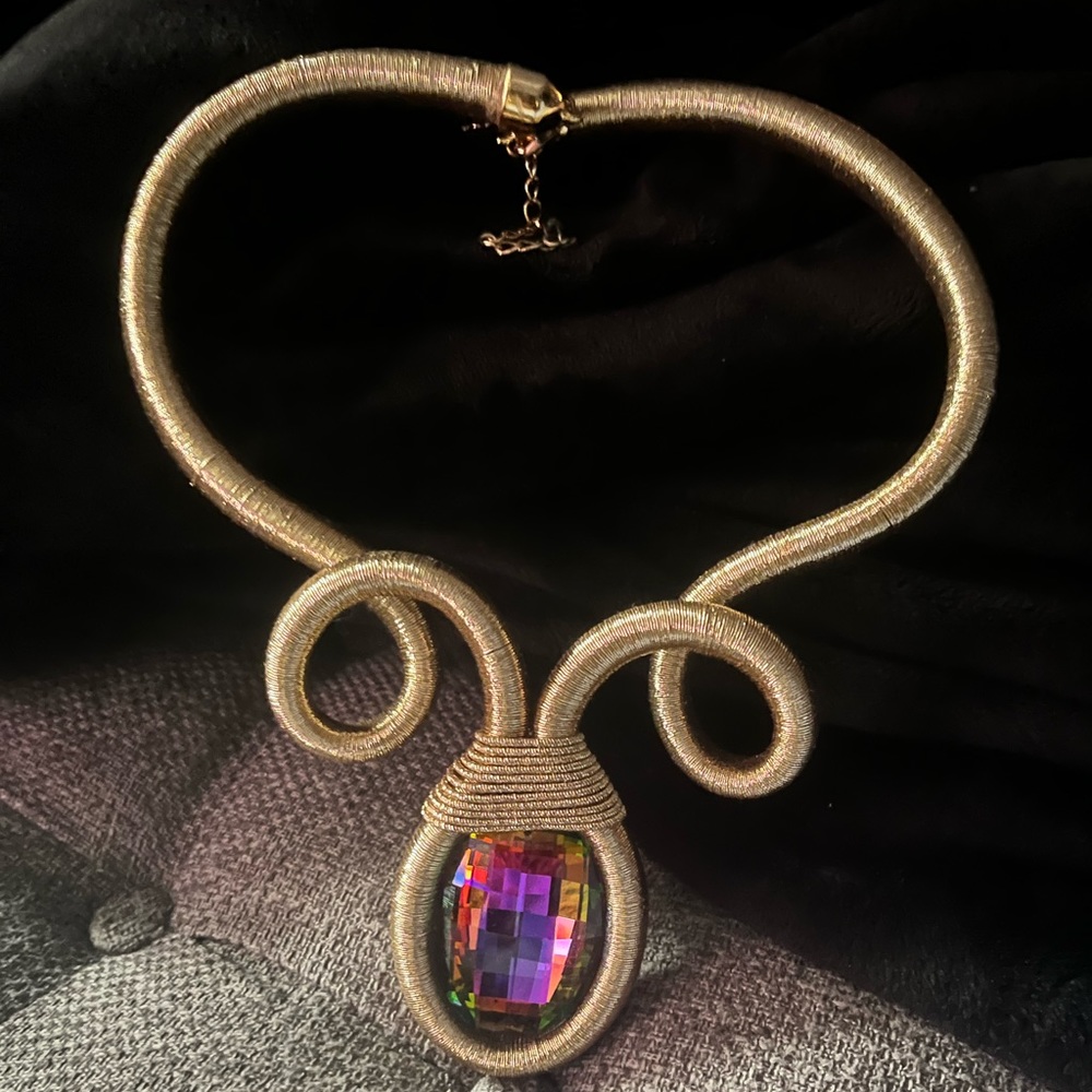 Gold necklace